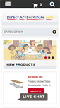 Mobile Screenshot of directartfurniture.com